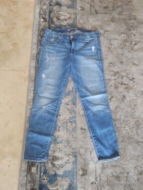 Joe's Jeans Women's Light Blue Skinny Jeans with Faded Wash